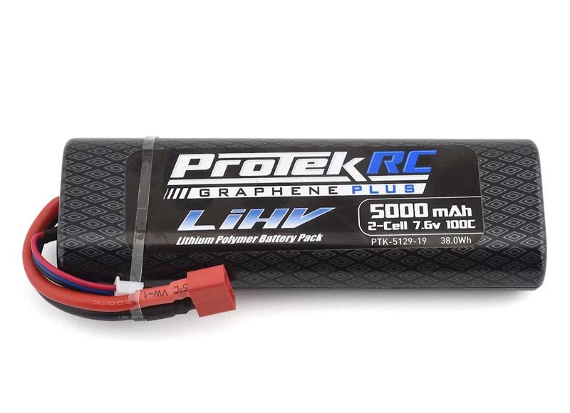 Protek RC Protek RC 2S 100C Si-Graphene + HV Lipo Stick Pack TCS 5129-19
