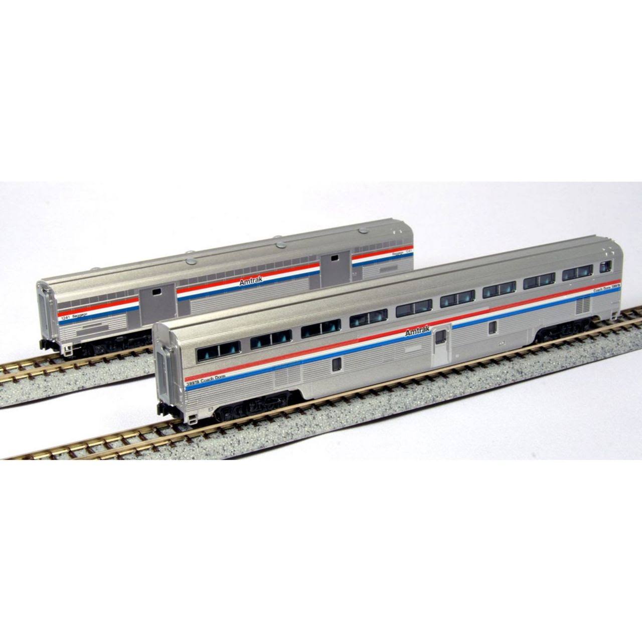 Kato N Superliner Set, Amtrak/Phase III C (2)