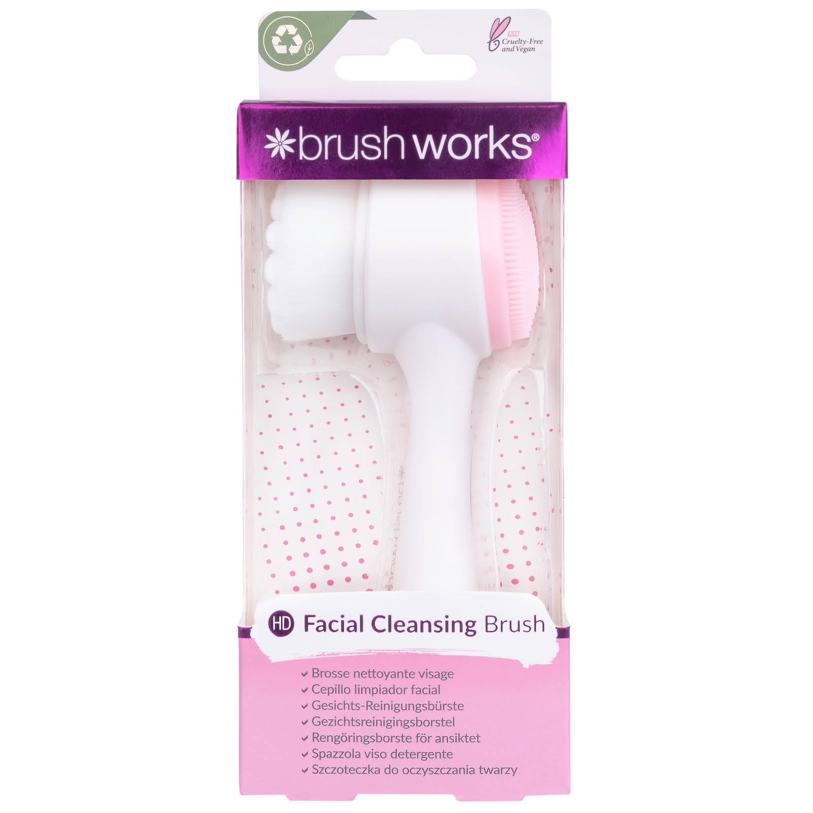 Brushworks Cleansing Facial Brush