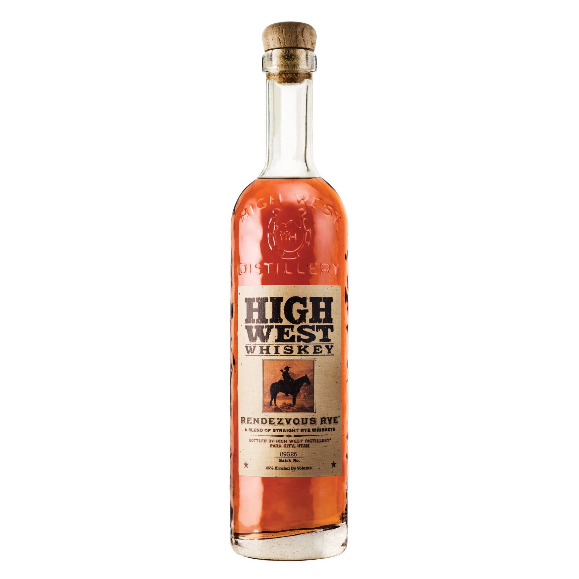 High West Whiskey, Rendezvous Rye - 750 ml