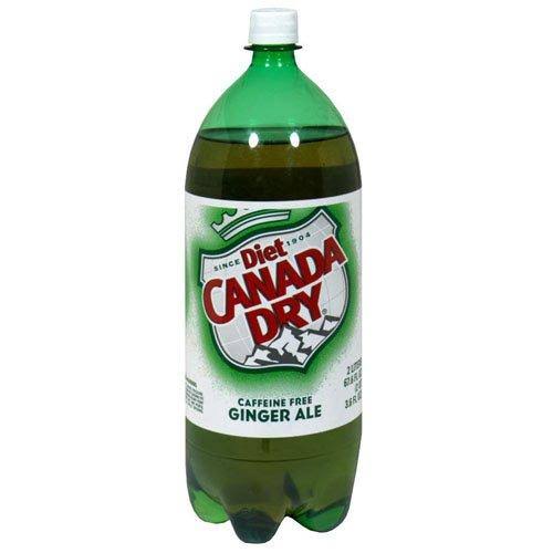 7 UP Canada Dry Ginger Ale Diet, 67.63-Ounce (Pack of 8)