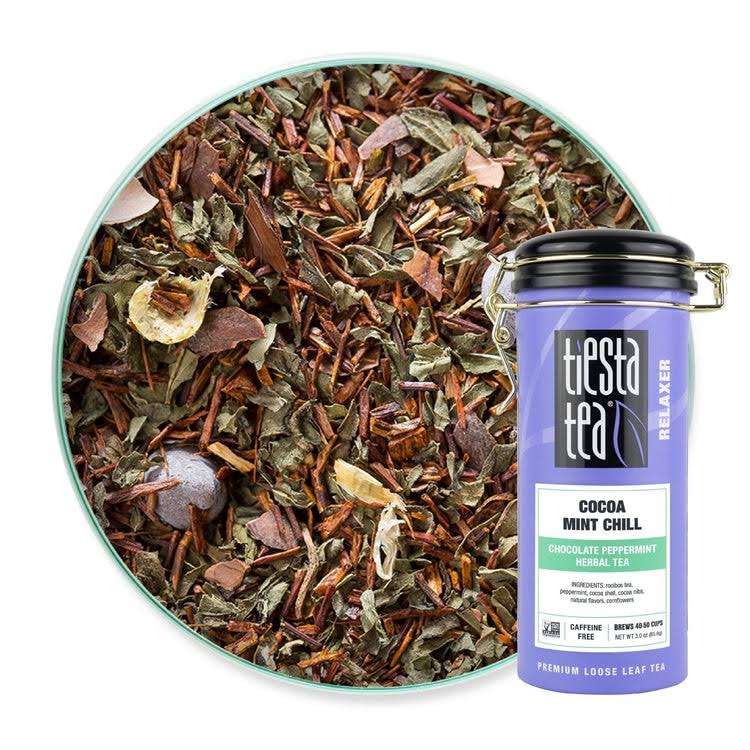 Tiesta Tea: Cocoa Mint Chill Herbal Tea, 3 oz