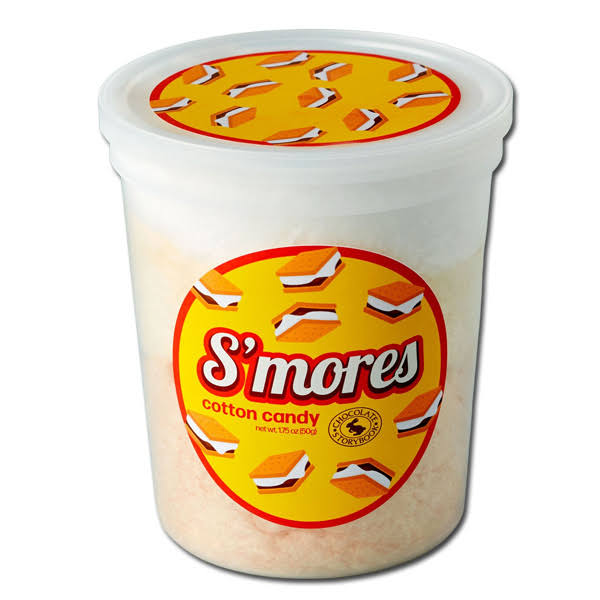Chocolate Storybook S'mores Cotton Candy 1.75 oz