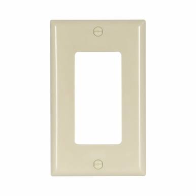 Cooper Wiring Wall Plate - Ivory, 1 gang