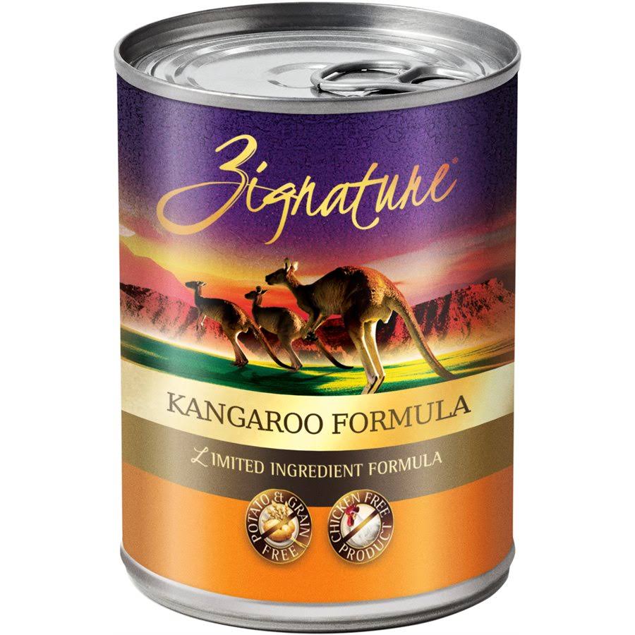 Zignature Canned Dog Food - Kangaroo Formula, 13oz