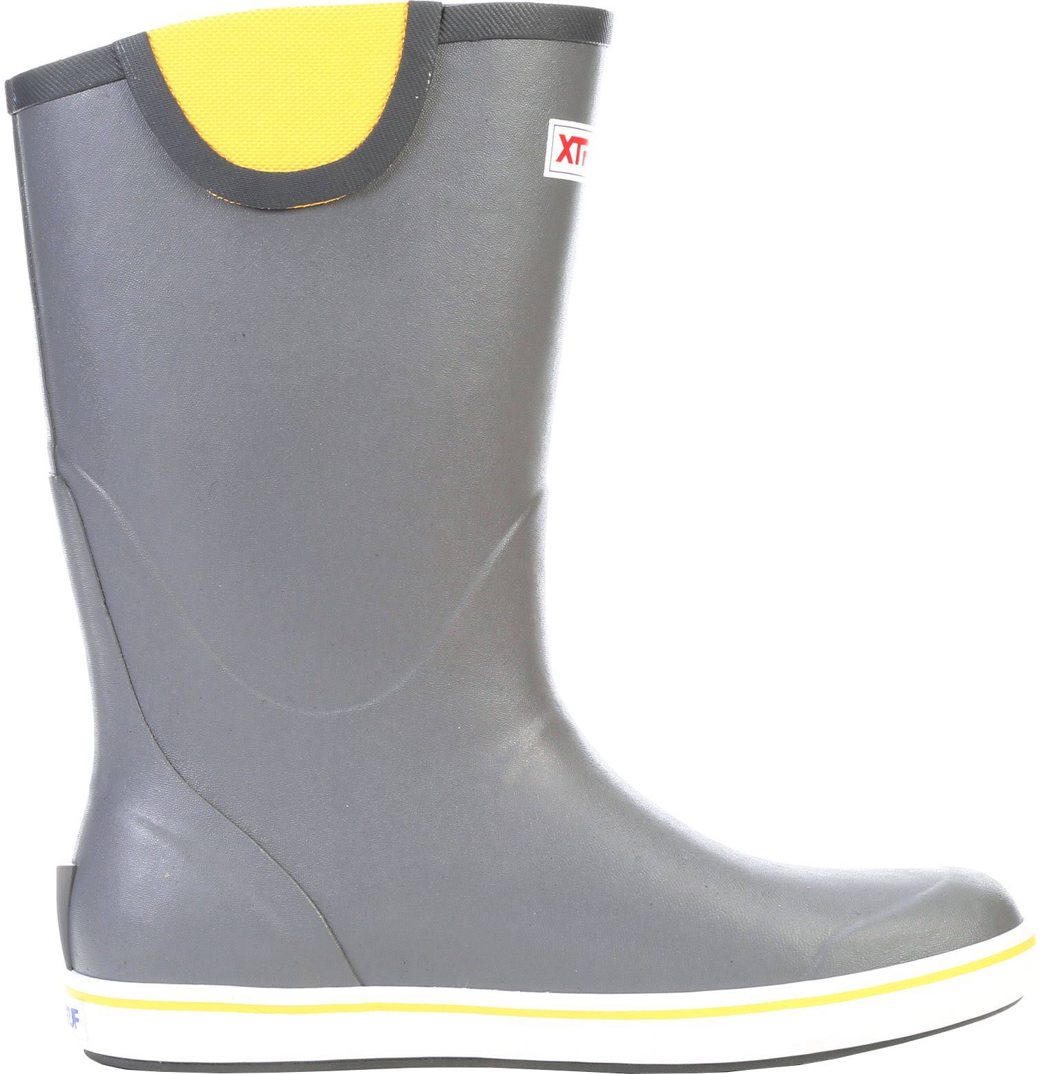 Xtratuf Men's Deck Boot, Size: 7, Gray