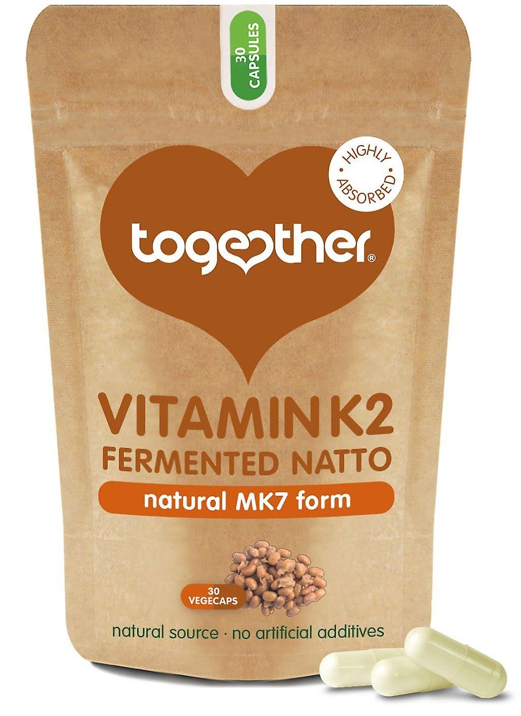 Together Vitamin K2 Food Supplement Capsules 30s
