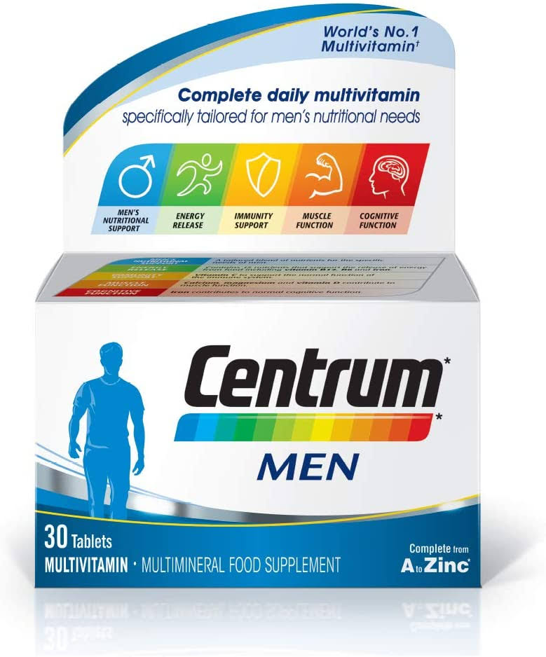 Centrum Men Multivitamin - 30 Tablets