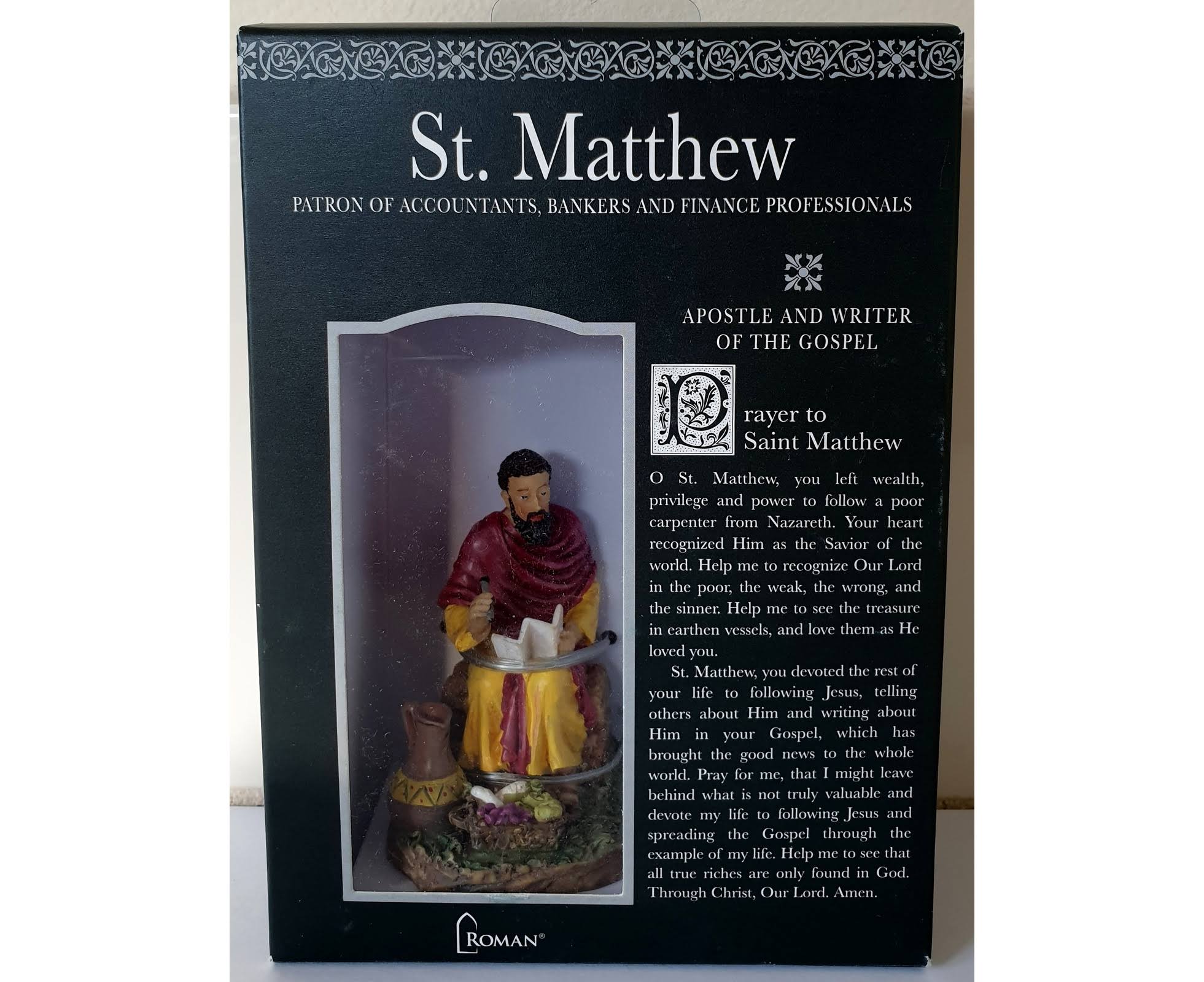 Roman Inc ST Matthew Patron of Accountants Bankers Finance Professionals 40661 - AfterPay & zipPay Available