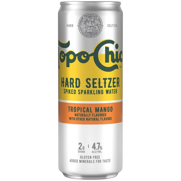 Topo Chico Tropical Mango Spiked Sparkling Water - 12 fl oz