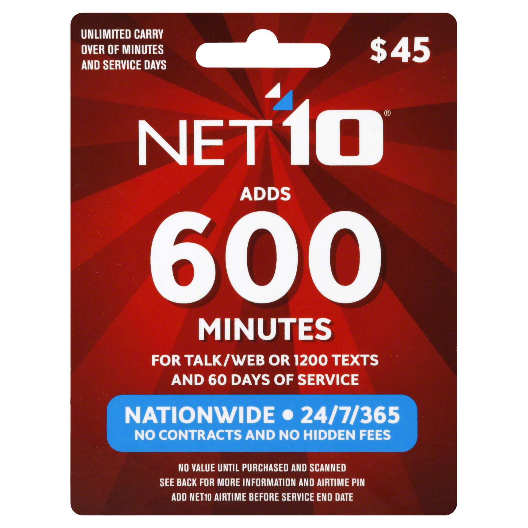 Net10 Airtime Card,