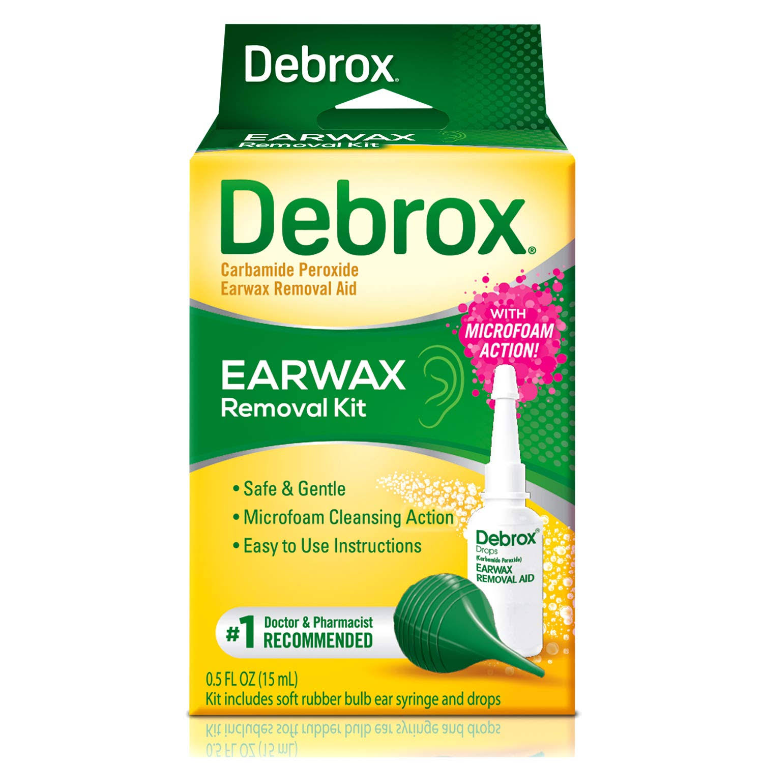 Debrox Earwax Removal Kit - 0.5 fl oz