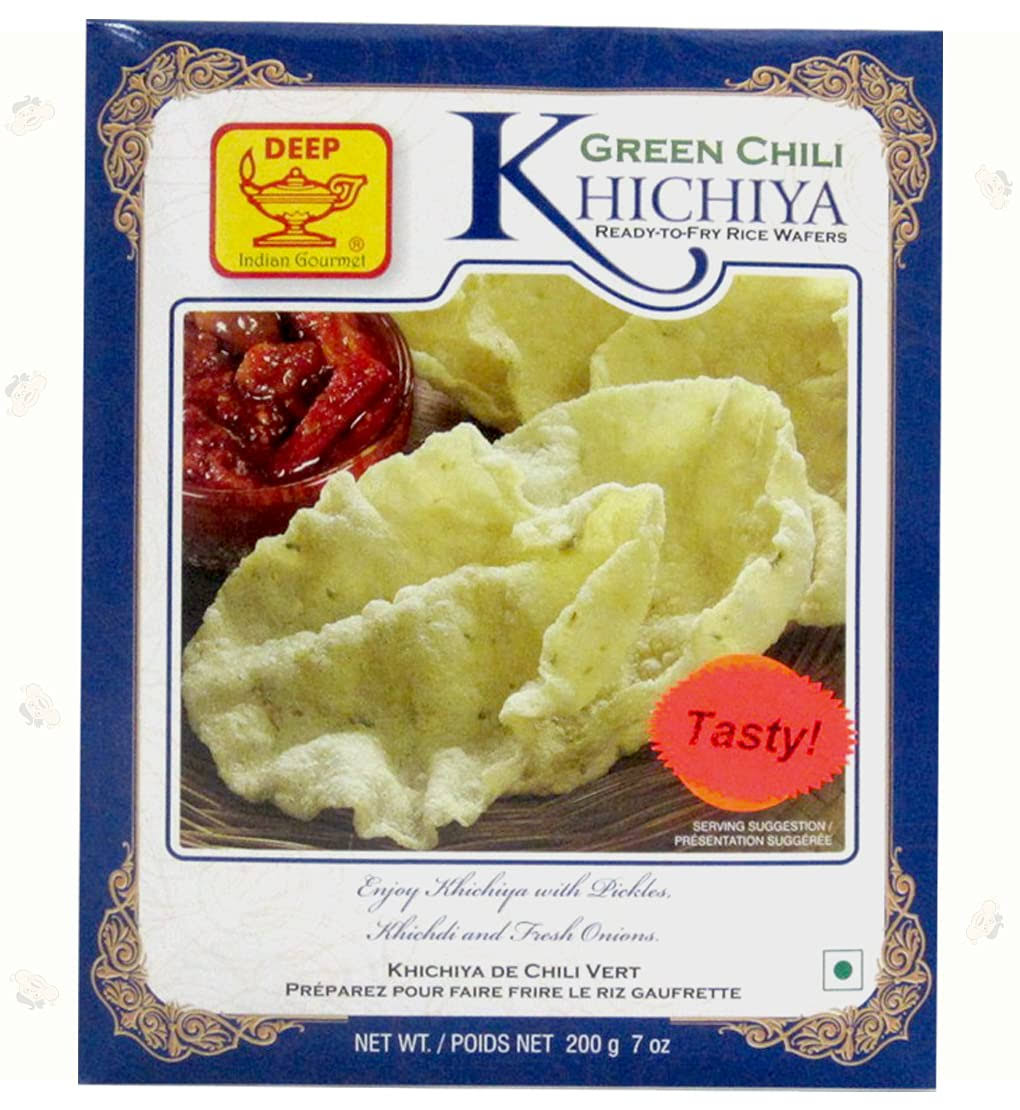 Deep Green Chilli Khichiya 7oz
