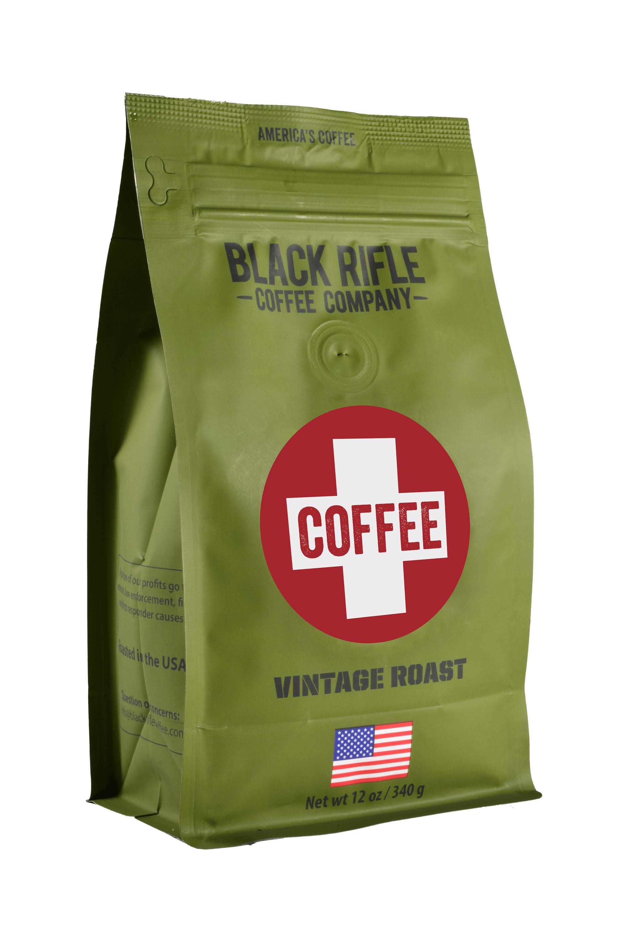 Black Rifle Coffee Company Whole Bean 12oz Bag (Coffee Saves Roast)