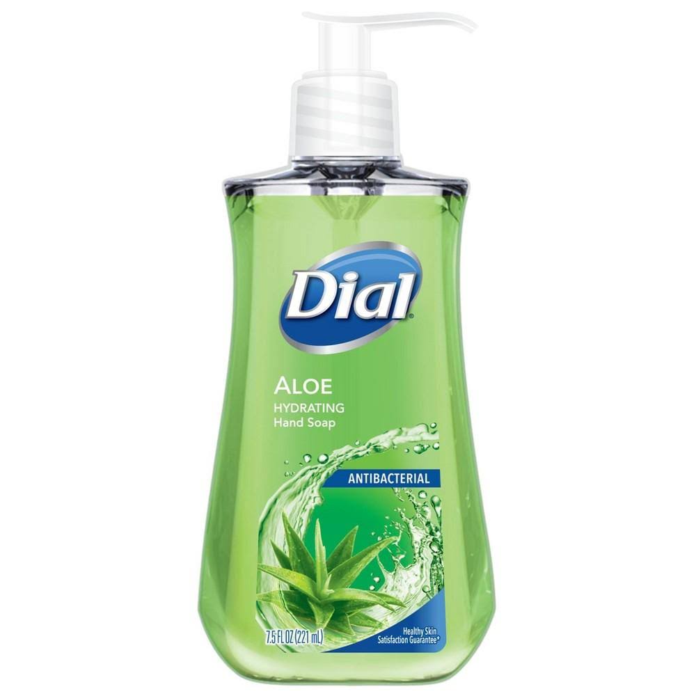 Dial Antibacterial Hand Soap - Aloe, 221ml
