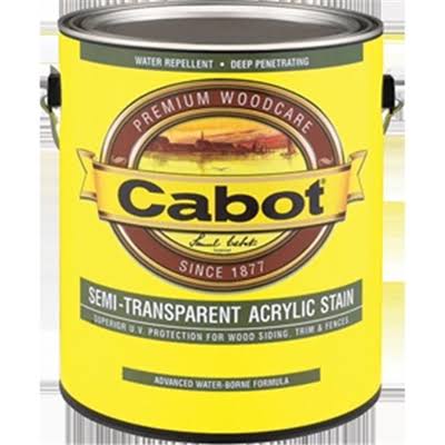 Cabot 1306 Neutral Semi Transparent Water Based Stain - 1gal
