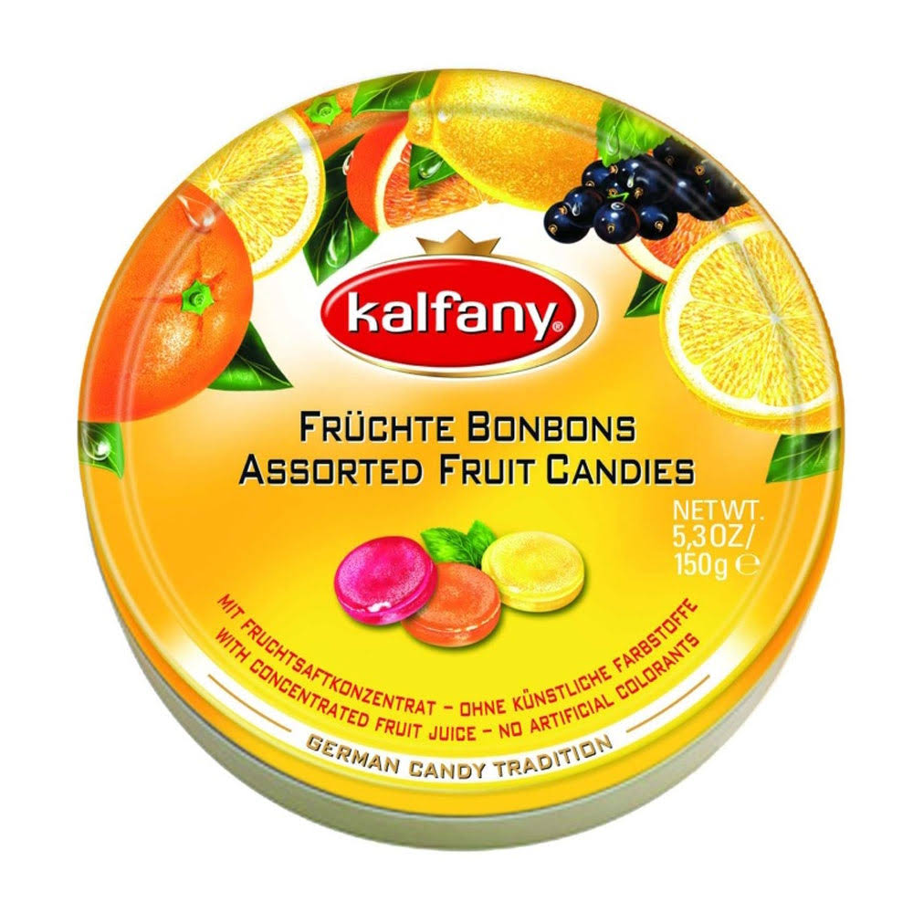 Kalfany Assorted Fruit Candies (150g/5.3 Oz)