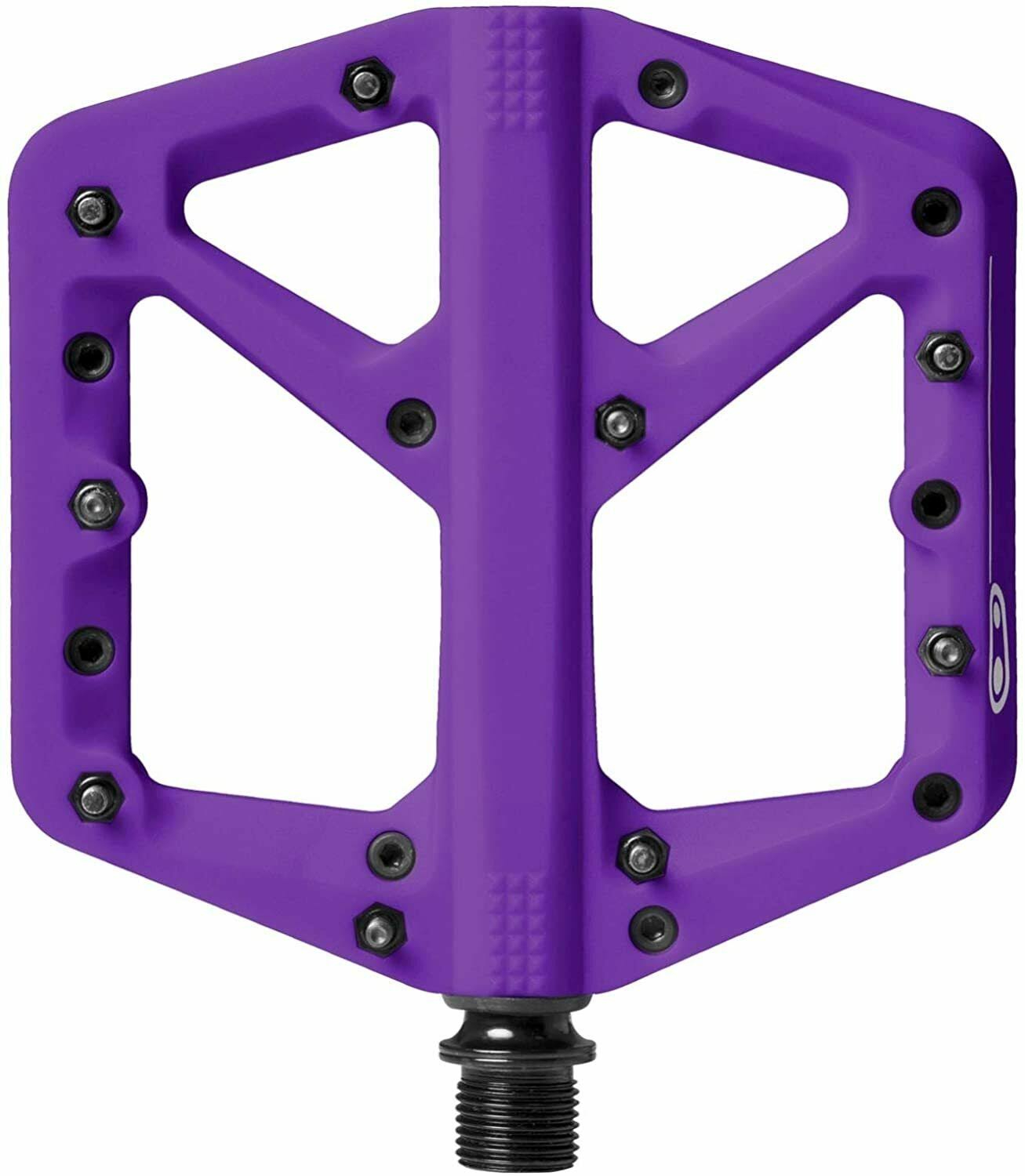 Crank Brothers Stamp 1 Pedals, Large / Purple
