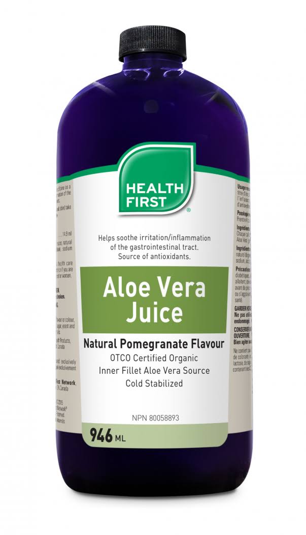 Health First Aloe Vera Juice Pomegranate