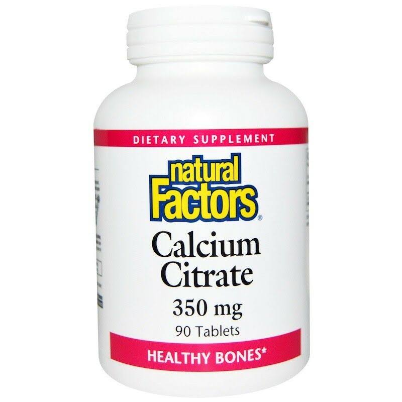 Natural Factors Calcium Citrate Tablets