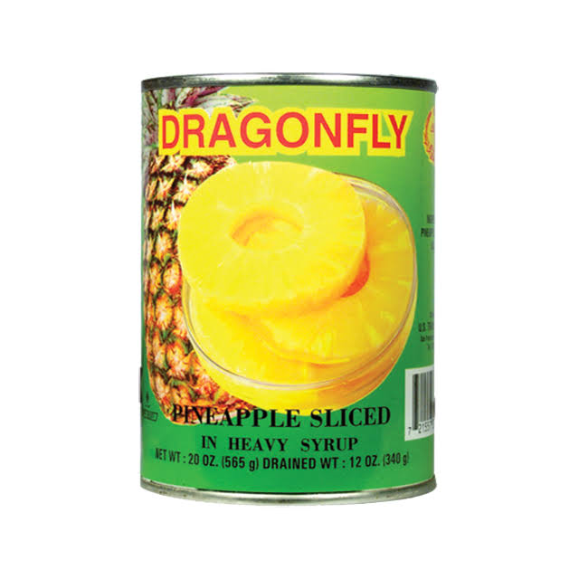 Dragonfly Pineapple Sliced in Heavy Syrup