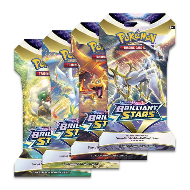 Sword & Shield - Brilliant Stars Sleeved Booster Pack
