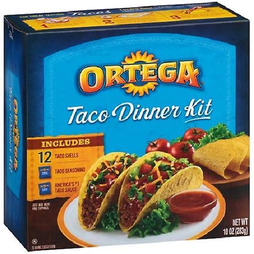 Ortega Taco Dinner Kit - 10 oz box
