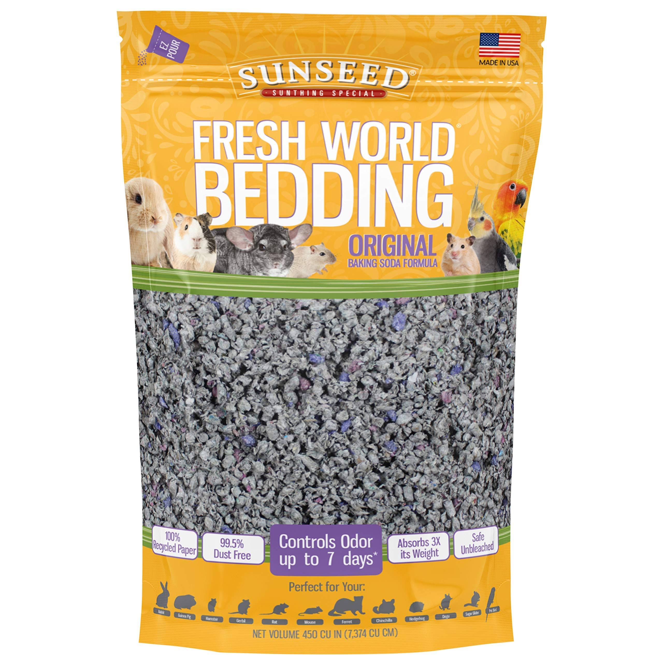 Sun Seed Company SSS18220 Fresh World Bedding Gray with Flecks - 4.25lbs
