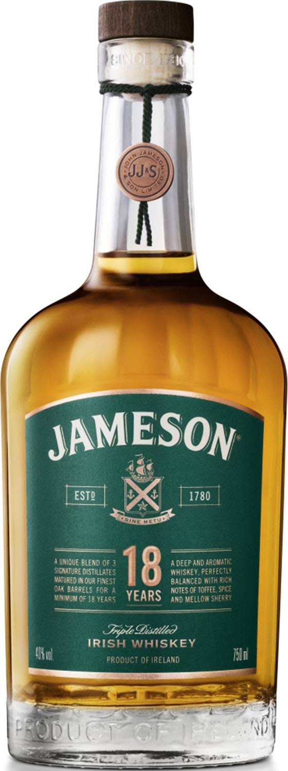 Jameson 18 Year Irish Whiskey - 750ml