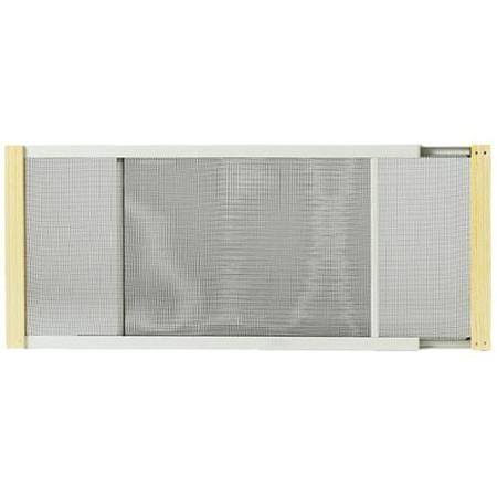 Thermwell Products Adjustable Window Screen - 37in x 18in