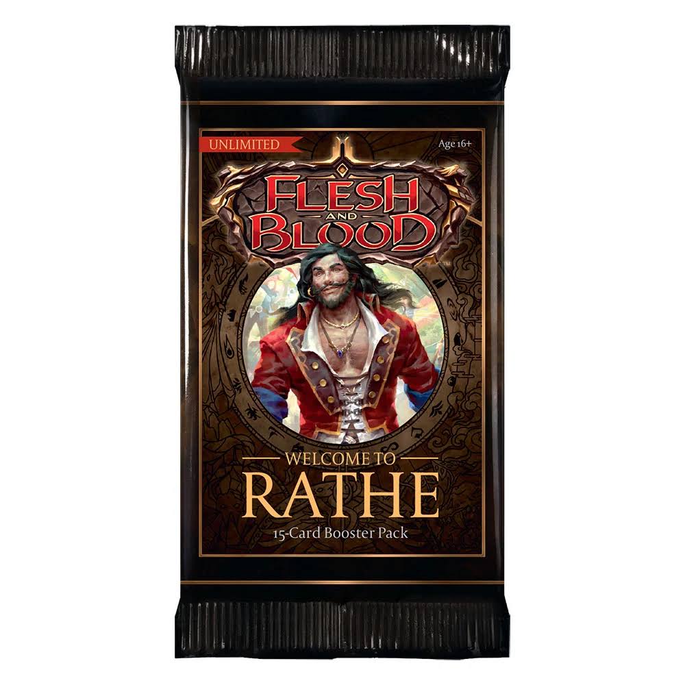 Flesh and Blood TCG - Welcome to Rathe Unlimited - Booster Pack