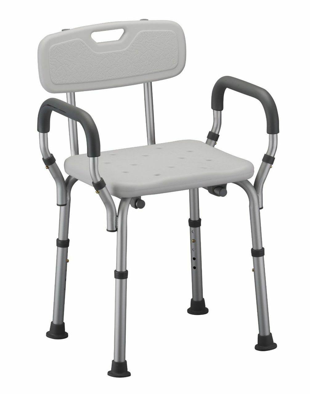 Nova Medical Products 9026 Quick Release Shower Chair - White