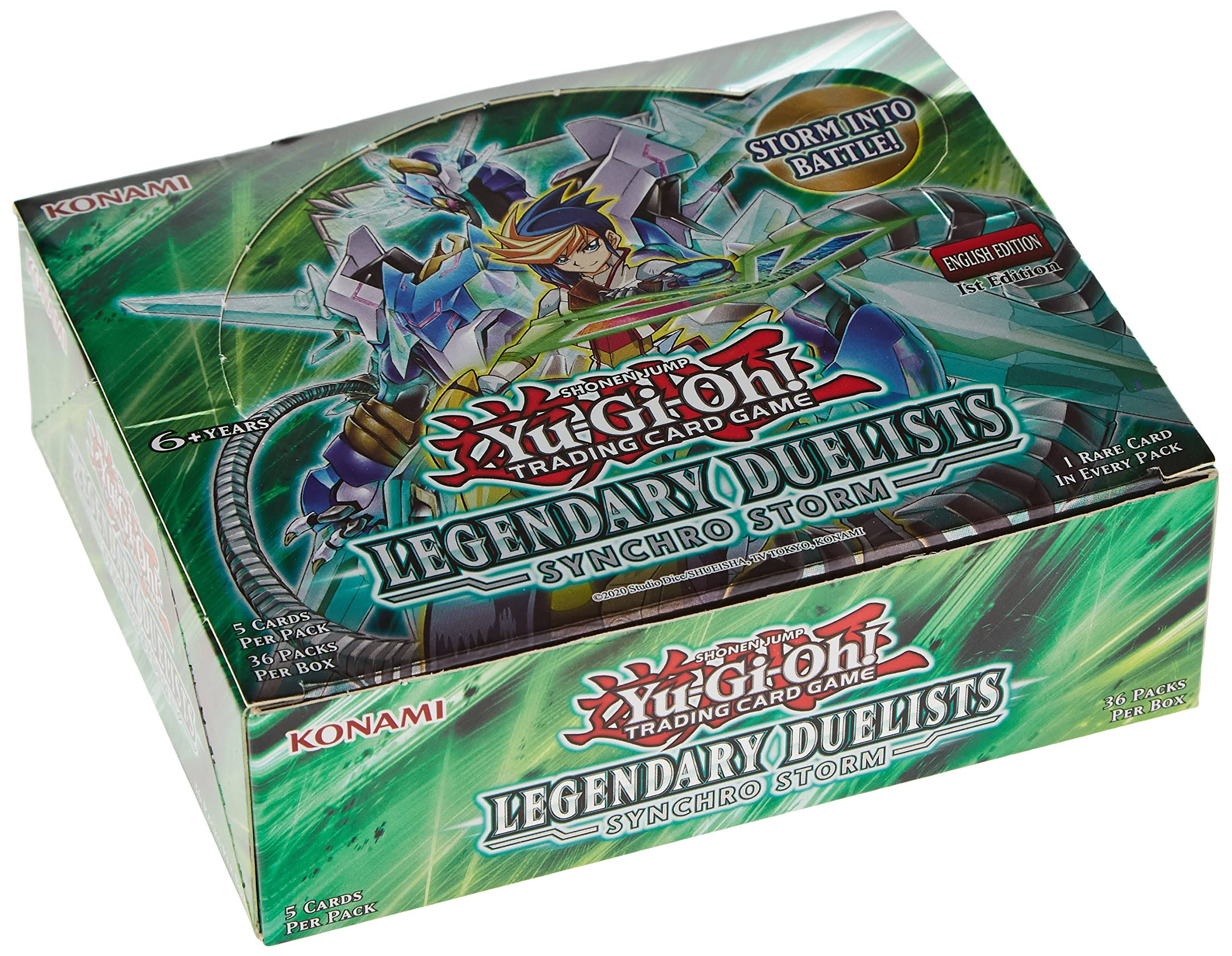 Yu-Gi-Oh! - Legendary Duelists Synchro Storm Booster Display