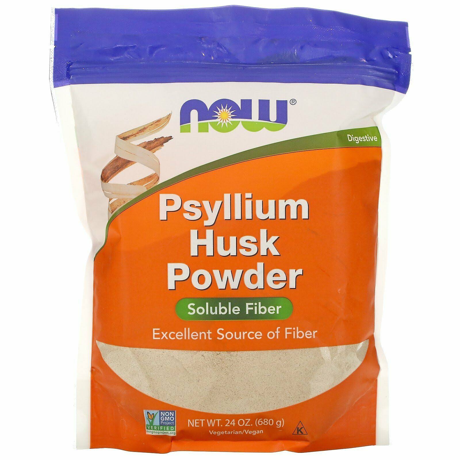 NOW Psyllium Husk Powder - 24oz