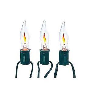 Santas Forest 19321 Flickering Flame Light Set 10 Pack
