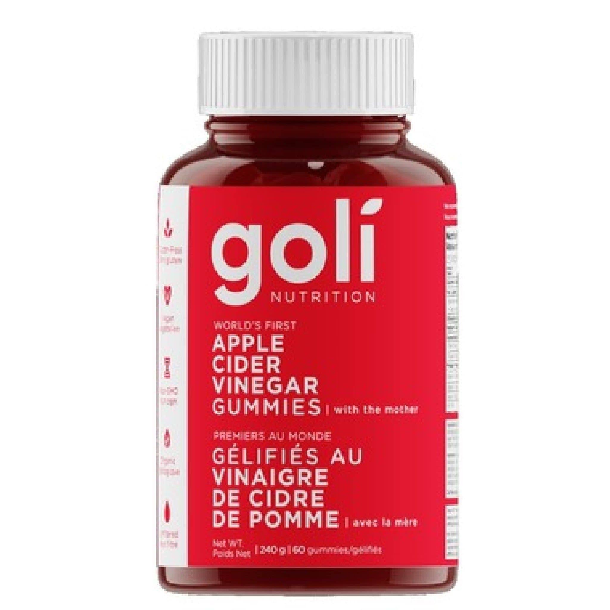 Goli Nutrition - Apple Cider Vinegar (60 Gummies)