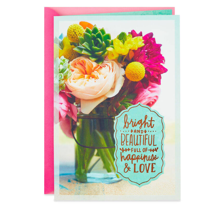 Hallmark Birthday Card, Full of Happiness and Love Birthday Card
