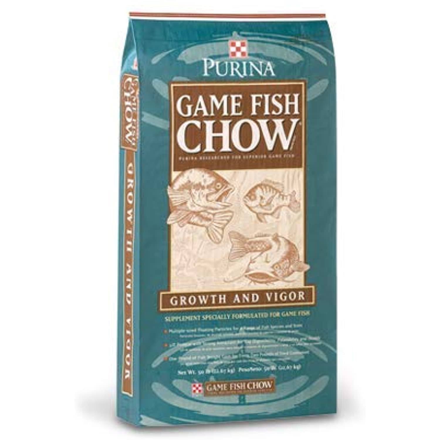 Purina Game Fish Chow - 50 lb