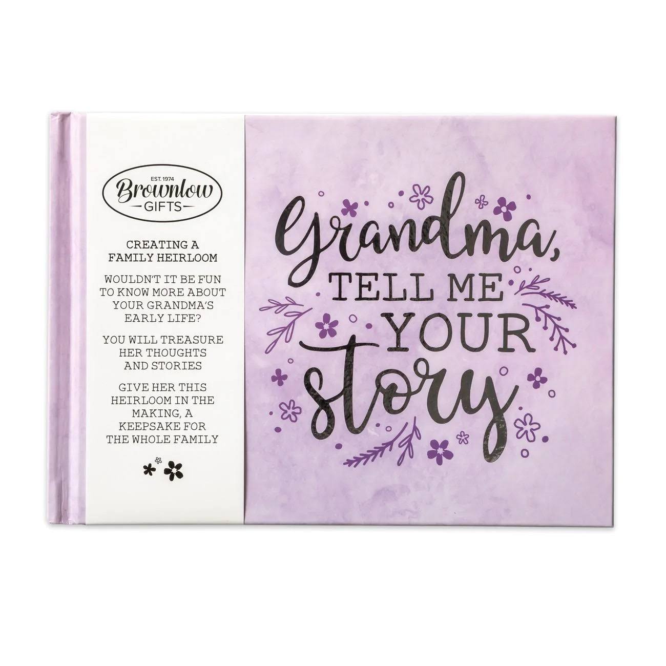 Shannon Road Gifts Lavender 'Grandma' Heirloom Book One-Size