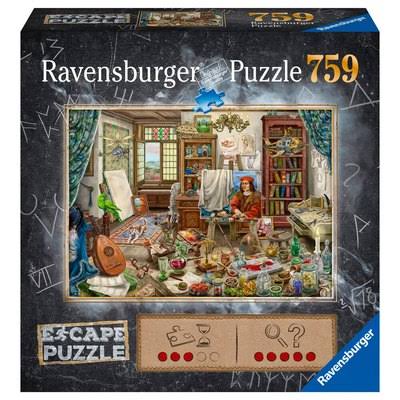 Ravensburger Escape Room The Painter ́s Workshop 759 Pieces Puzzle Multicolor