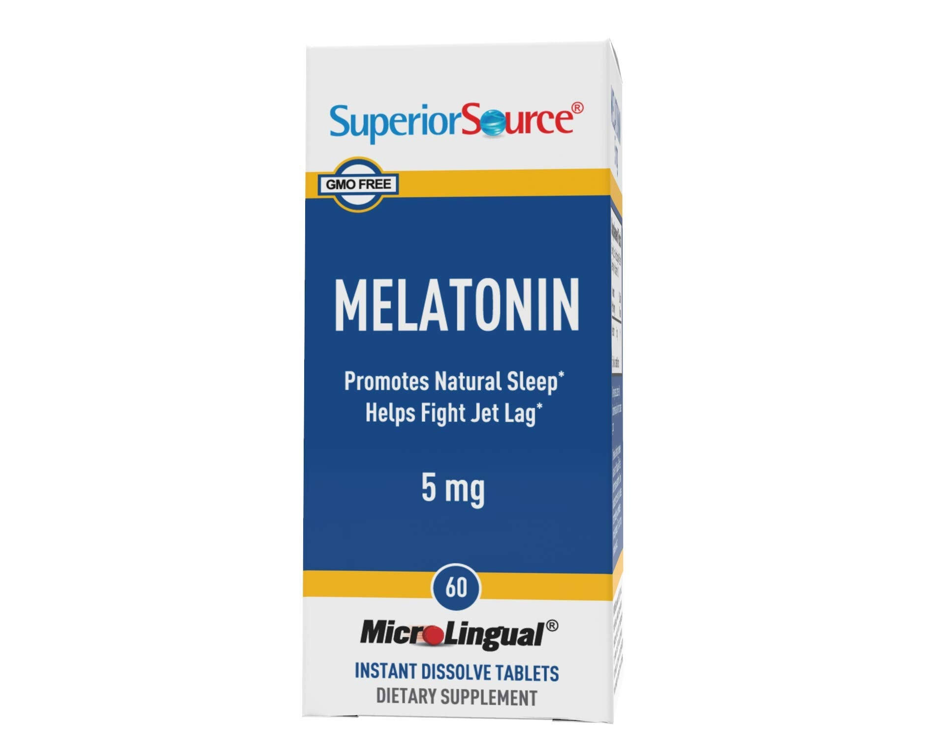 Superior Source Melatonin Supplement - 60 Tablets