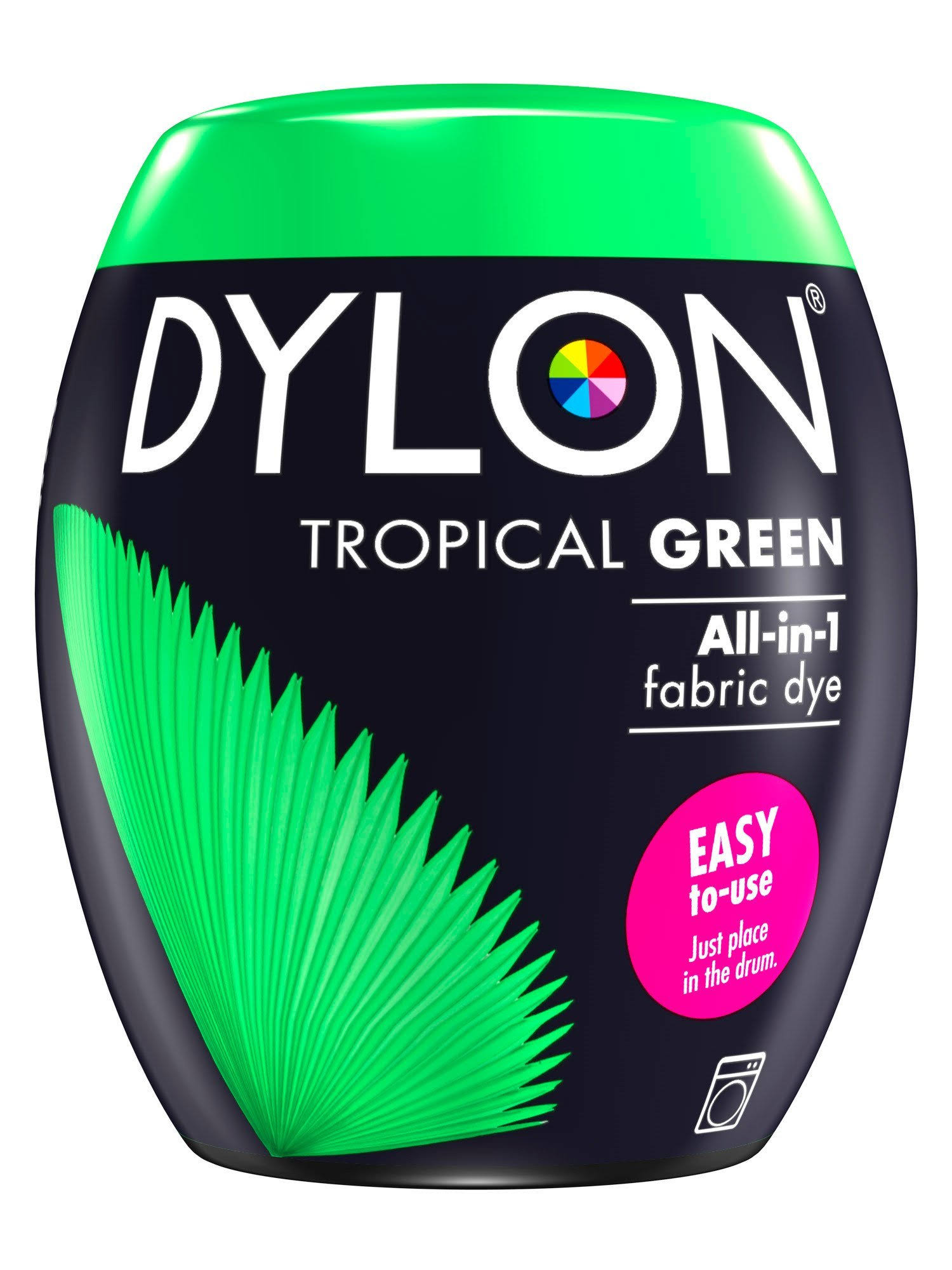 Dylon Machine Dye Pod Fabric Clothes All in One - Tropical Green