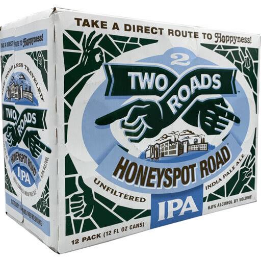 Two Roads Honeyspot Road White IPA 12oz Cans