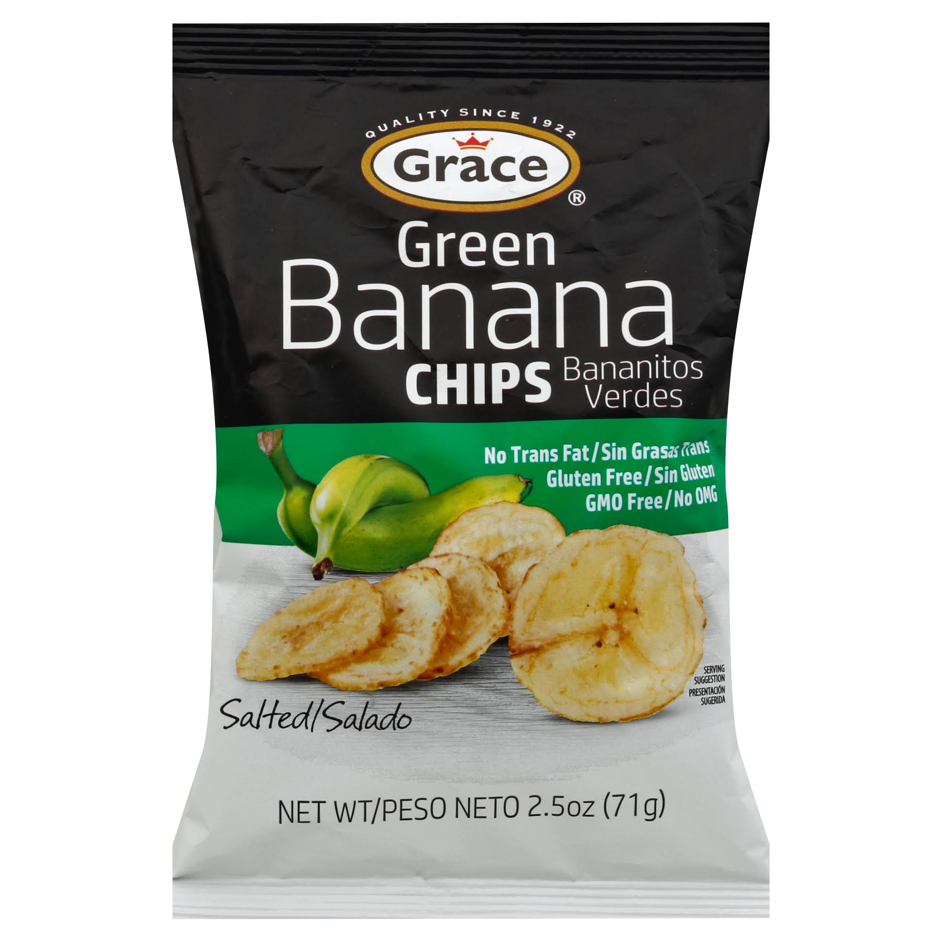 Grace Green Banana Chips - 3oz