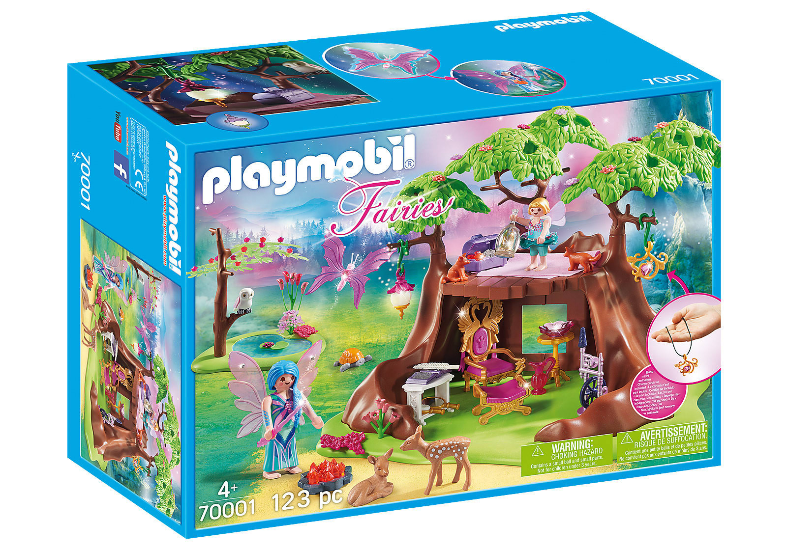 Playmobil 70001 Fairies Fairy Forest House