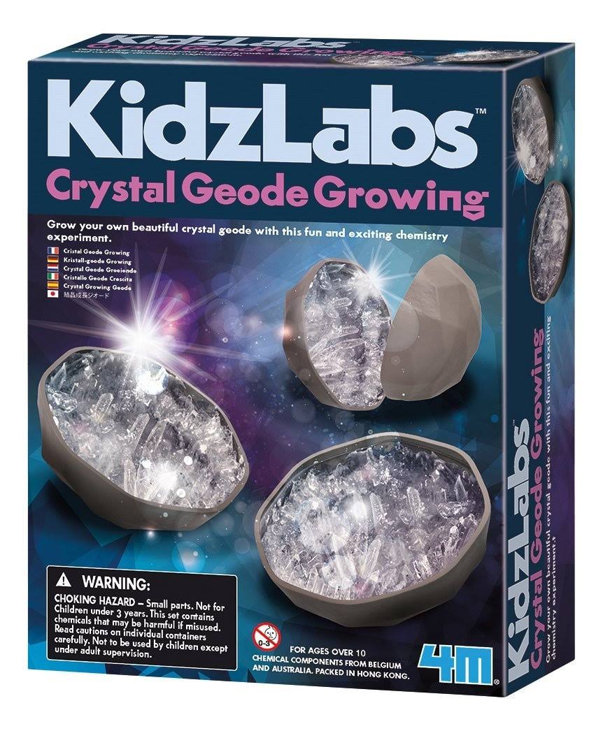 4M Crystal Geode Growing Kit Learning and Development Toys