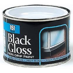 151 Gloss Non Drip Paint - White, 180ml