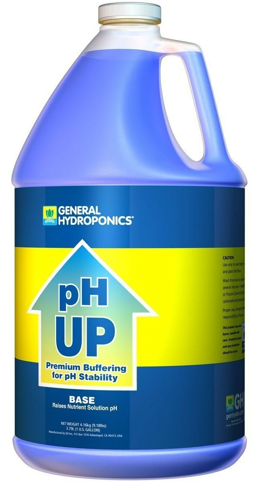 General Hydroponics pH Up Liquid Fertilizer - 1gal
