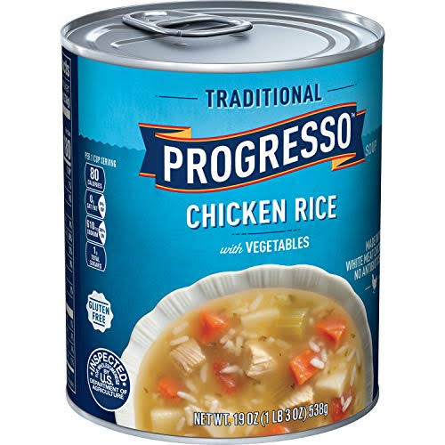 Progresso Traditional Soup - Chicken Rice/Vegetables, 19oz