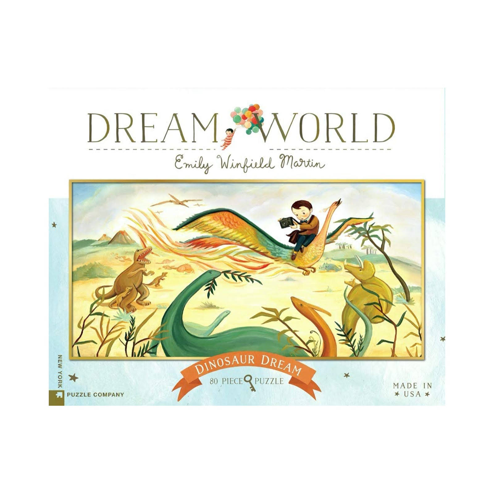 Dream World - Dinosaur Dream 80 Piece Puzzle